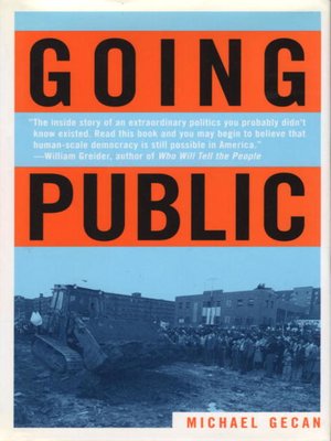 cover image of Going Public